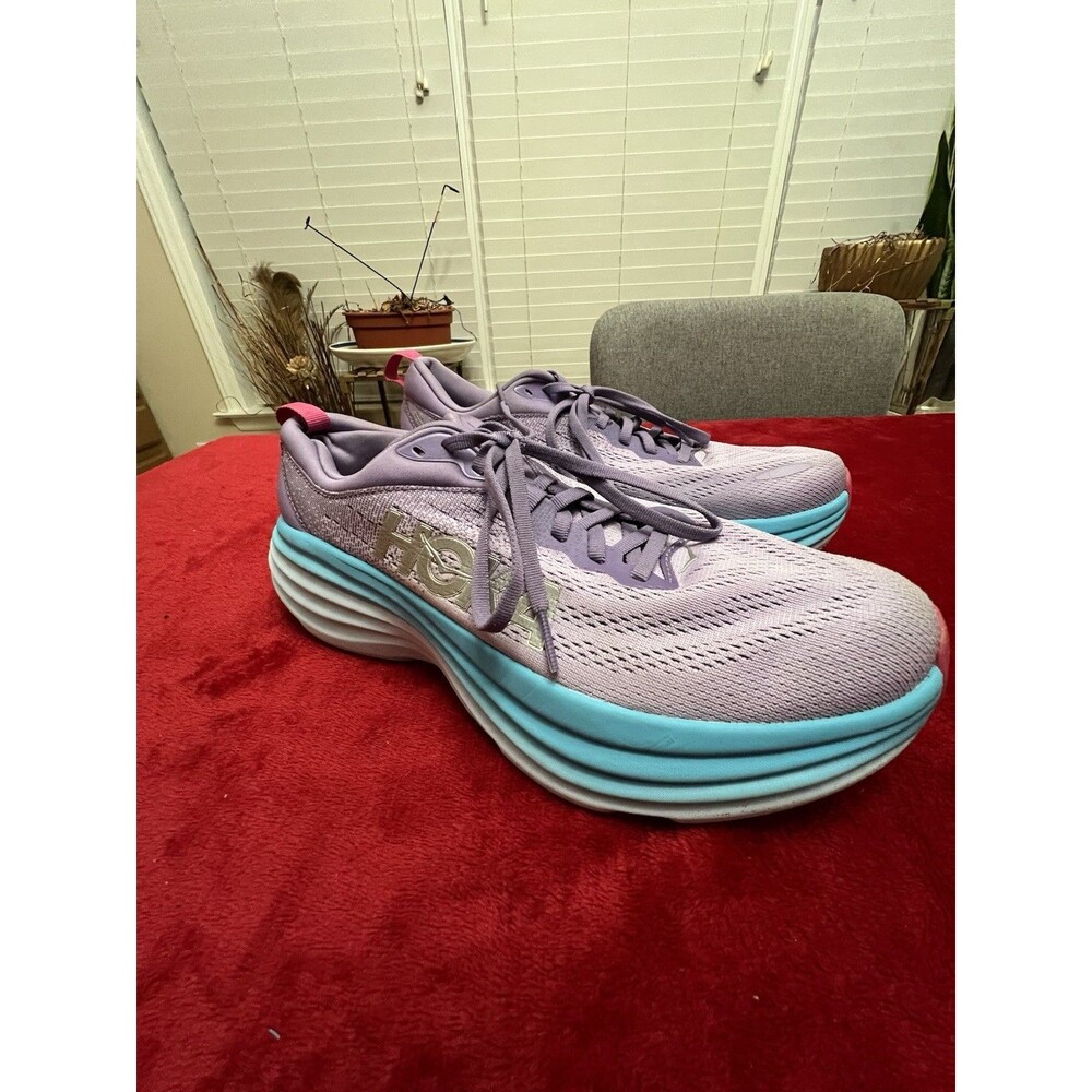 Size 9.5B - Hoka One One HOKA Bondi 8 Ether Illusion Women - Picture 3 of 9